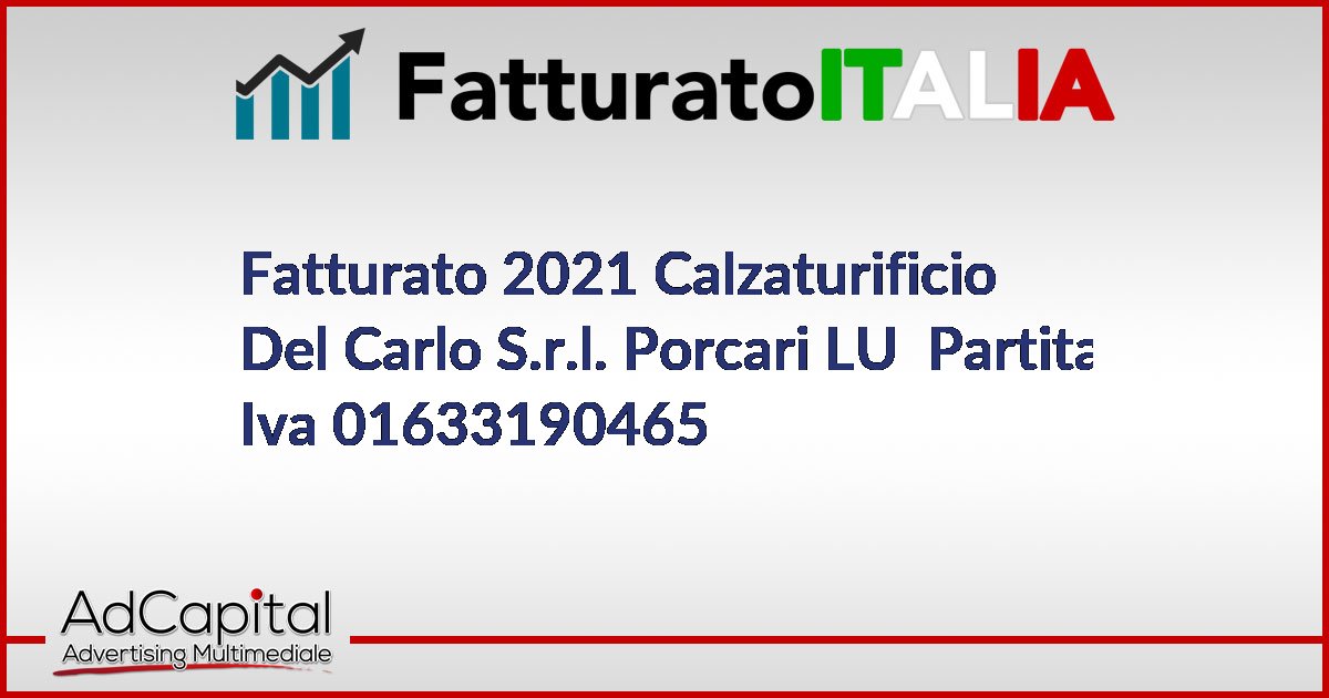 Calzaturificio hot sale del carlo